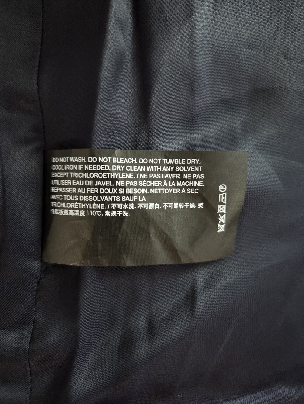 Theory Luxe New Divide Wool Cashmere A Line Mini Skirt Navy Womens Size 6 - Picture 9 of 11
